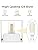 Klighten Modern LED Wall Lights Up and Down Wall Lamp Indoor/Outdoor Wall Sconce Lights for Living Room, Bedroom, Hallway, Natural White 4000K,White (G9 LED Bulb Include)