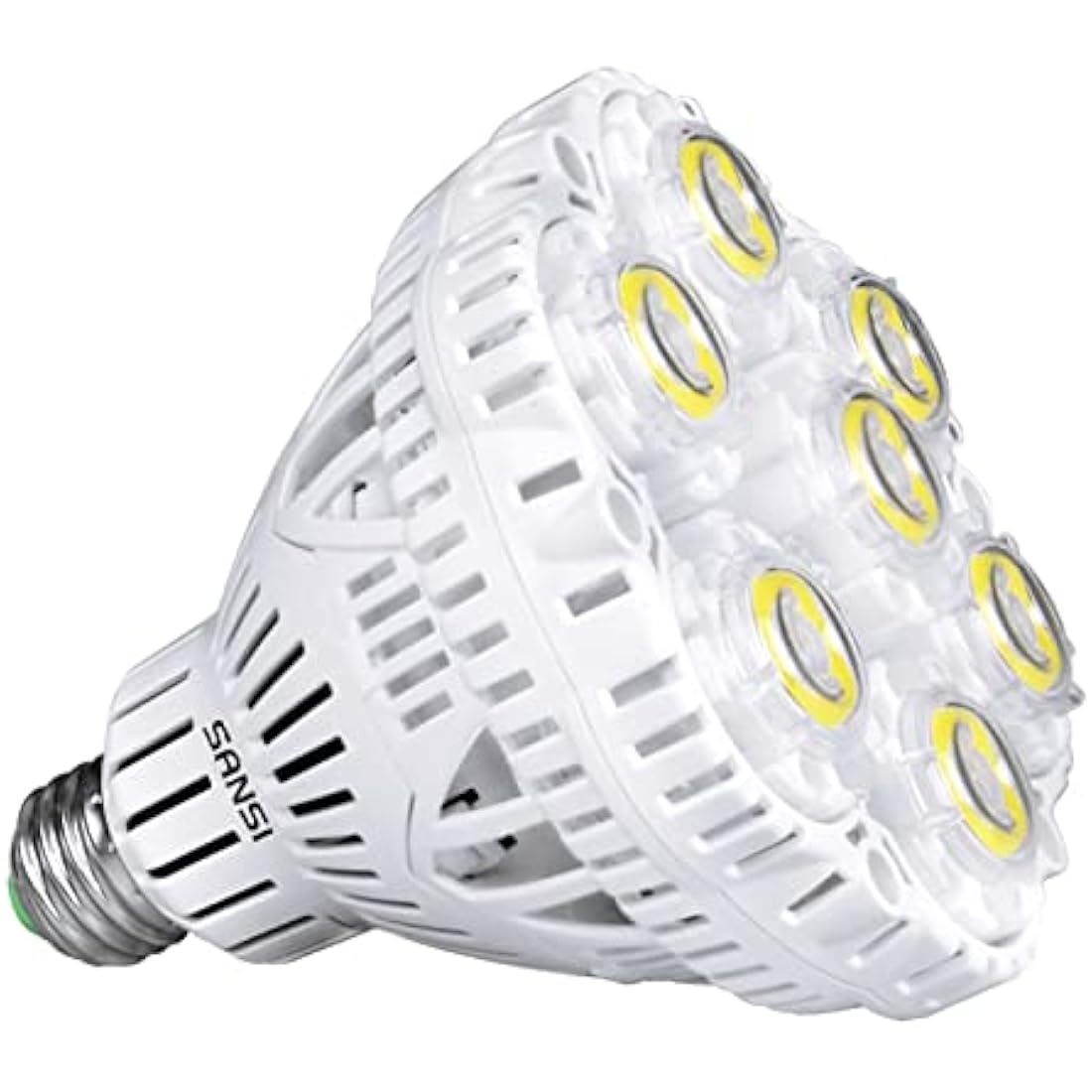 SANSI 40W Super Bright LED Light Bulb Daylight 5000K, Energy-Saving 350W Incandescent Bulb Equivalent, E27/E40 Edison Screw Light Bulb 5000LM 180° Beam Angle for Large Area Ceiling Lighting