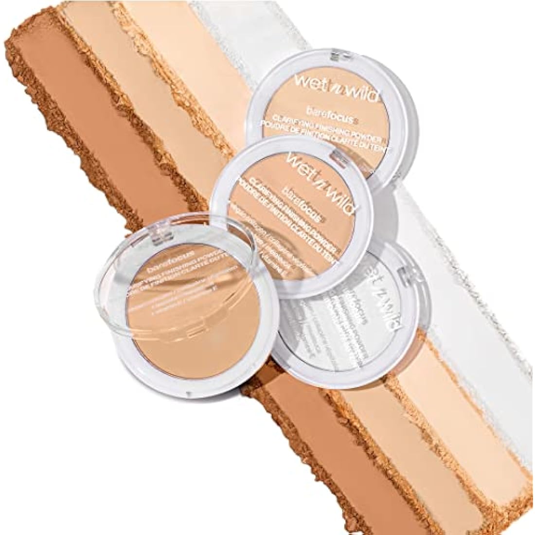 Wet n Wild, Bare Focus, Makeup Clarifying and Finishing Powder, Translucent and Matte for a Flawless Makeup Base, Long-Lasting, with Hyaluronic Acid and Vitamin E, for All Skin Tones