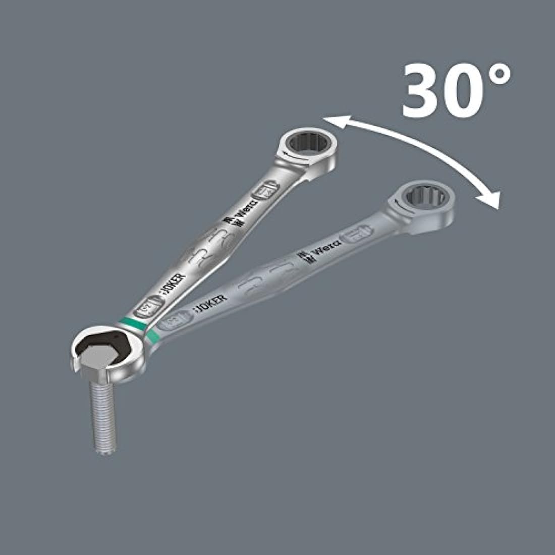 Wera Joker Combination Ratchet Spanner, 16 mm, 05073276001