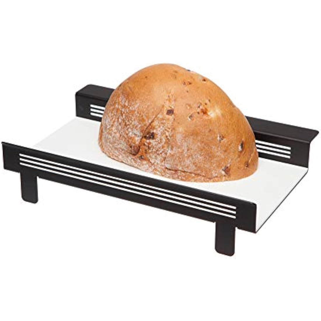 Simpleslice – Patented Bread Slicing Guide. Steel Loaf Cutter with Adjustable Slice Widths and Cutting Board. UK Manufactured.