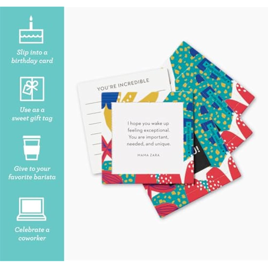Compendium ThoughtFulls Pop-Open Cards — 3-Pack of Celebrating You, Yay, You!, You’re Awesome — 90 Pop-Open Cards, Each with a Different Message Inside