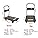 N&S Platform Truck Heavy Duty Trolley 350 kg One-Handed Folding Sack Truck on Mute Wheels