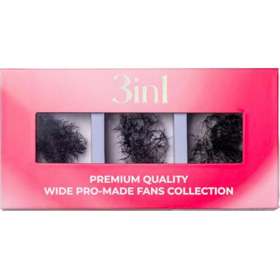 LLBA Promade Mix Fans | Handmade Volume Eyelashes | Multi Selections From 5D To 12D | C CC D Curl | Thickness 0.03~0.1 mm | 9-18mm Length | Long Lasting | Easy Application (10D-0.03 C, 11-12-13mm)