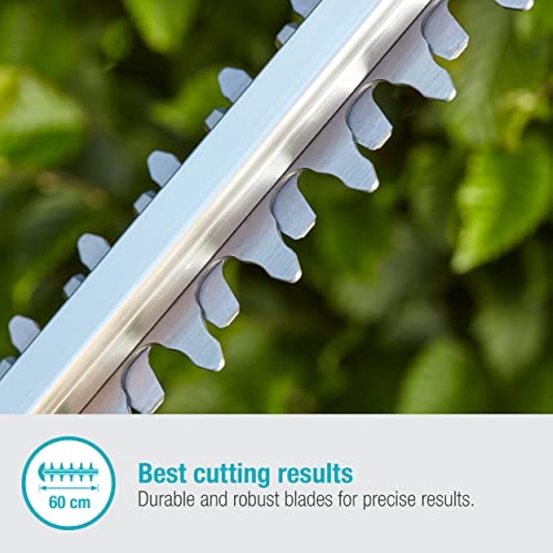 Gardena Battery Hedge Trimmer ComfortCut 60 18V P4A without battery: Hedge trimmer with ergonomic handle & impact protection, light in weight for easier handling, including 18 V P4A battery (14731-20)
