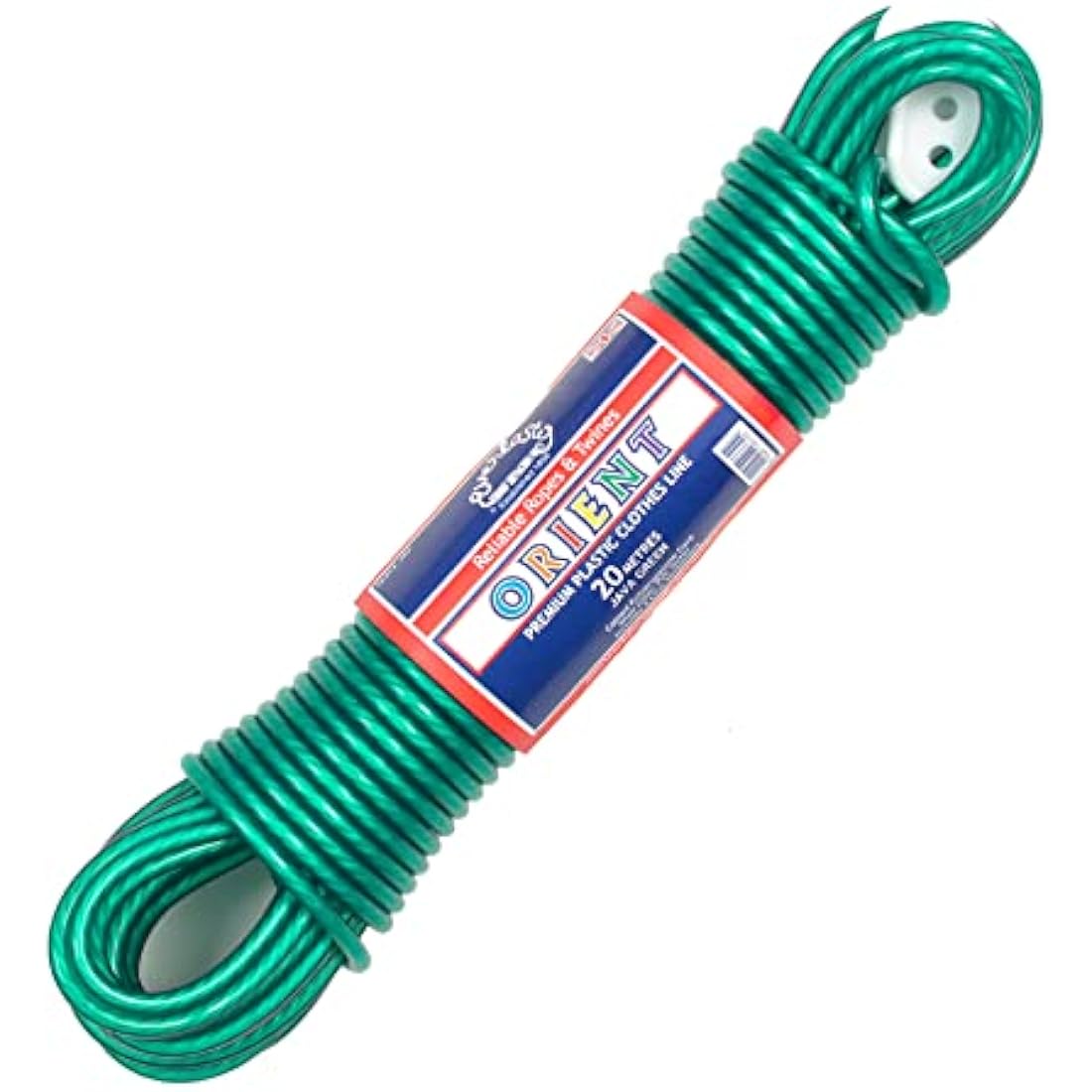 Quality Everlasto 30m 'Orient' PVC Clothes/Washing Line 4.8mm Thick - Green
