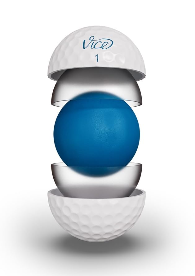 Vice Unisex Ball, White, M UK