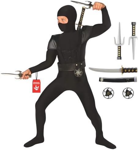 Morph Ninja Costume Kids, Ninja Costumes for Boys, Boys Halloween Costume, Halloween Costumes for Kids