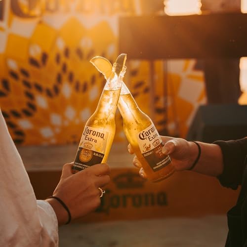 Corona Extra Large Sharing Bottle Premium Lager Beer Bottle 12 x 620 ml, 4.5% ABV