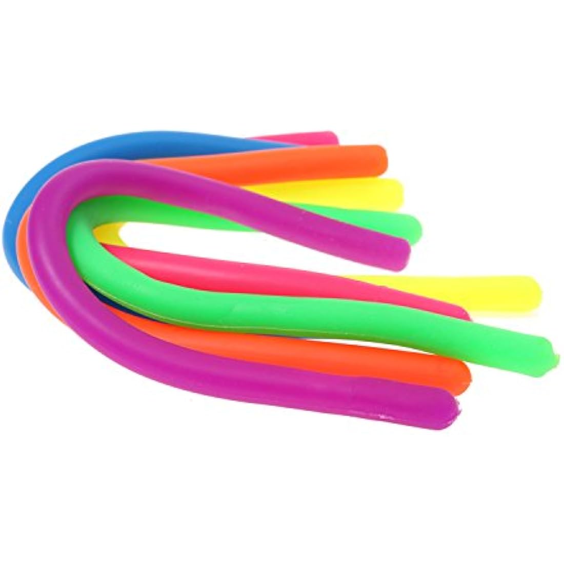 Colorful Sensory Fidget Stretch Toys Helps Reduce Fidgeting Due to Stress and Anxiety for ADD, ADHD, Autism (12 Pack)