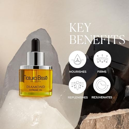 Natura Bissé Diamond Extreme Oil, Firming Face & Neck Oil, Nourishes, Replenishes & Rejuvenates, For All Skin Types, 1 Oz