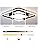 minifair Led Ceiling Light for Bedroom,Remote Control,Brightness Dimmable,3000-6500K,52CM,Modern,Flush Ceiling Light for Dining Room,Living Room,Kitchen and More