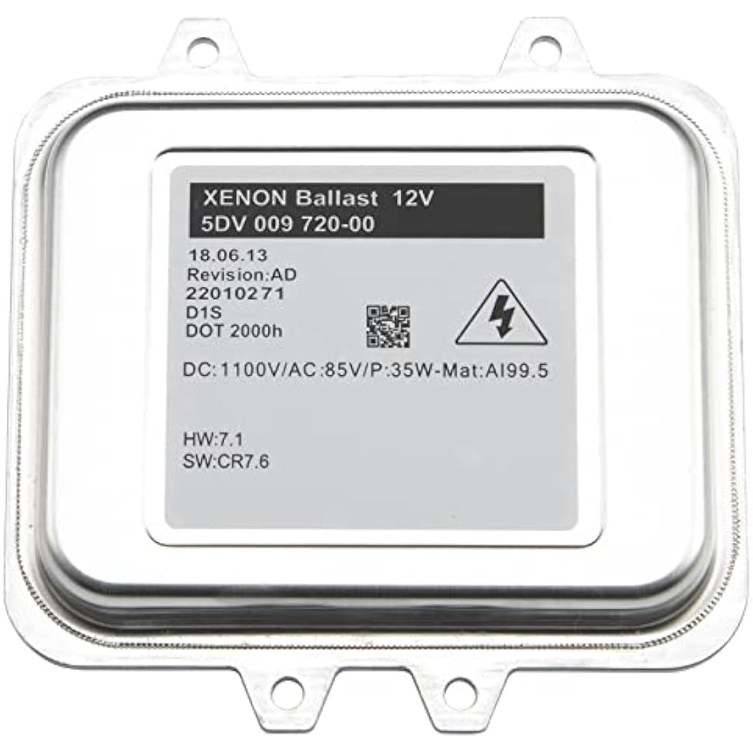 ZEALfix Insignia Xenon HID Ballast Phare Control Unit 5DV00972000 pour Vauxhall Opel Astra J Insignia 5DV009720-00 5DV 009720 00 Revison:AD