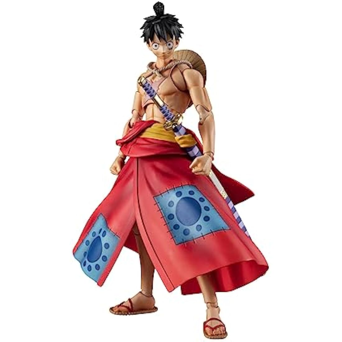 Megahouse One Piece Luffy Taro Figure Variable Action Heroes 17 cm, Mehrfarbig, Standard Size