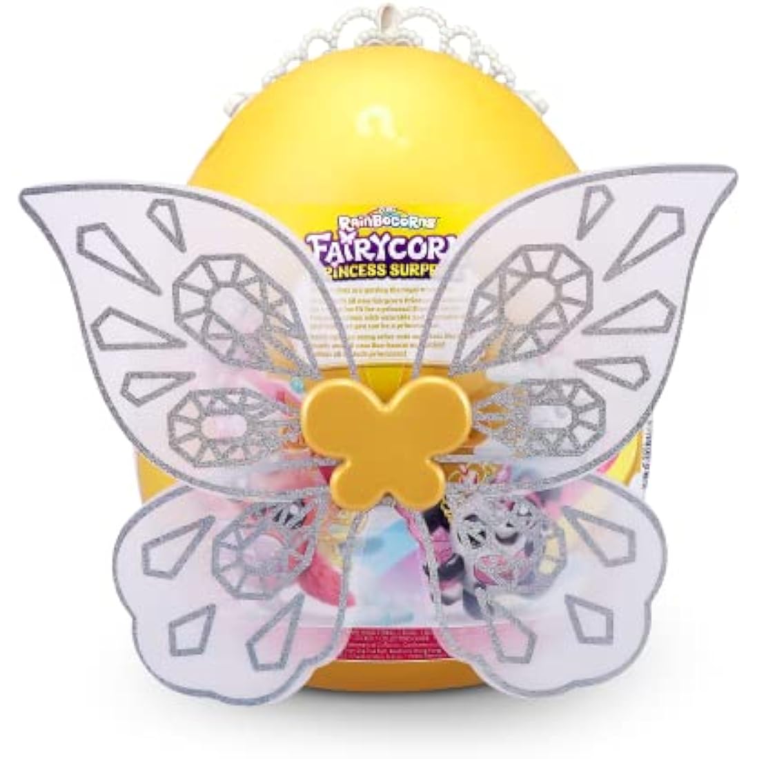 Rainbocorns Fairycorn Princess Series 6 Gemmie the Polar Bear - Collectible Plush - Magical Fairy Princess Surprises, Cuddle Plush Stuffed Animal, Stickers (Polar Bear)