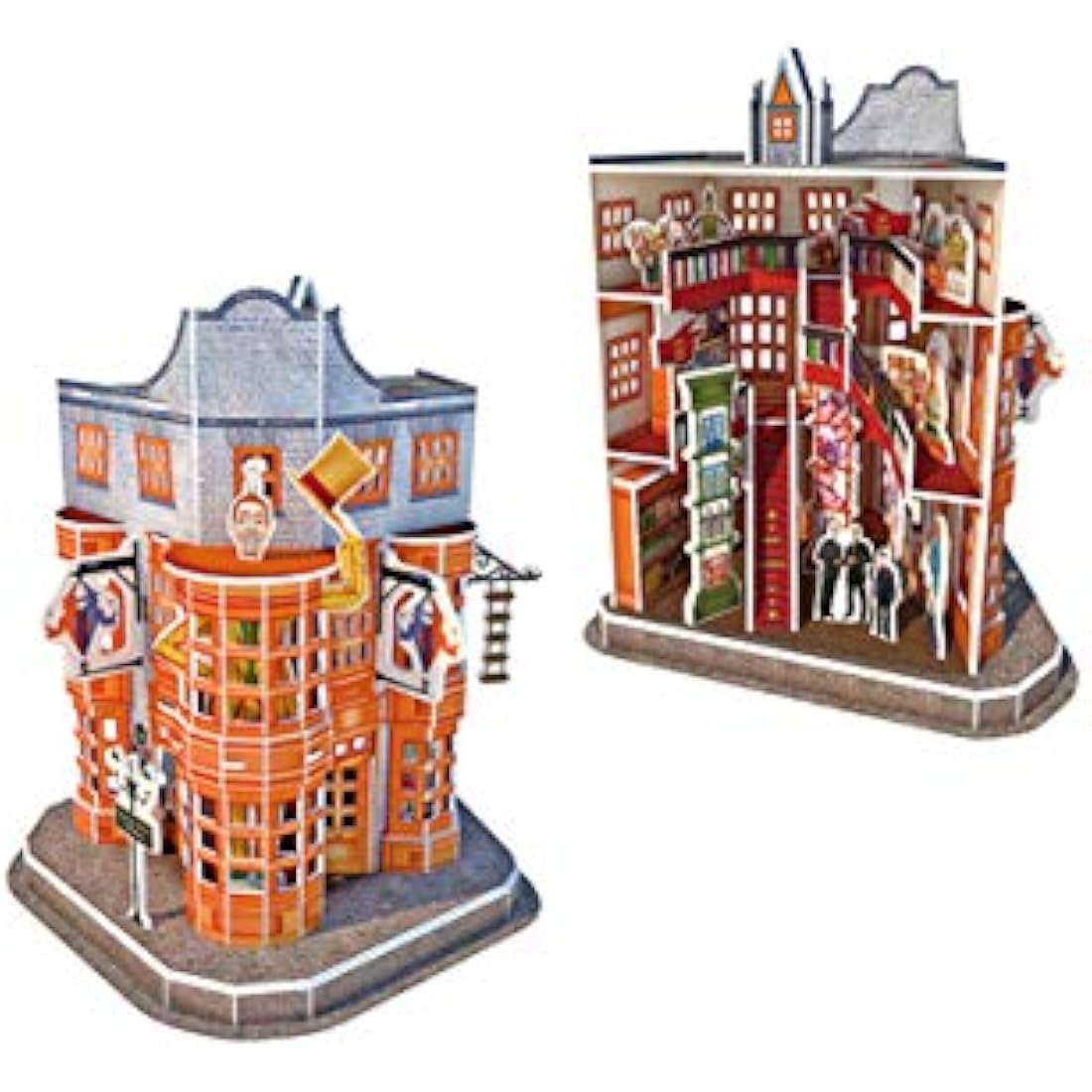 Harry Potter 7585 Diagon Alley 4 in 1 3D Puzzle Set