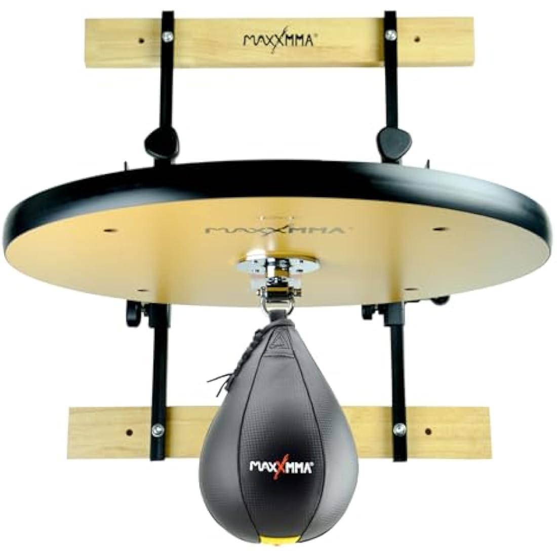 MaxxMMA Speed Bag Platform Kit - Heavy Duty Boxing Training Equipment with Punching Ball, Adjustable Height for Home Fitness, Suitable for Boxing and Fitness Enthusiasts