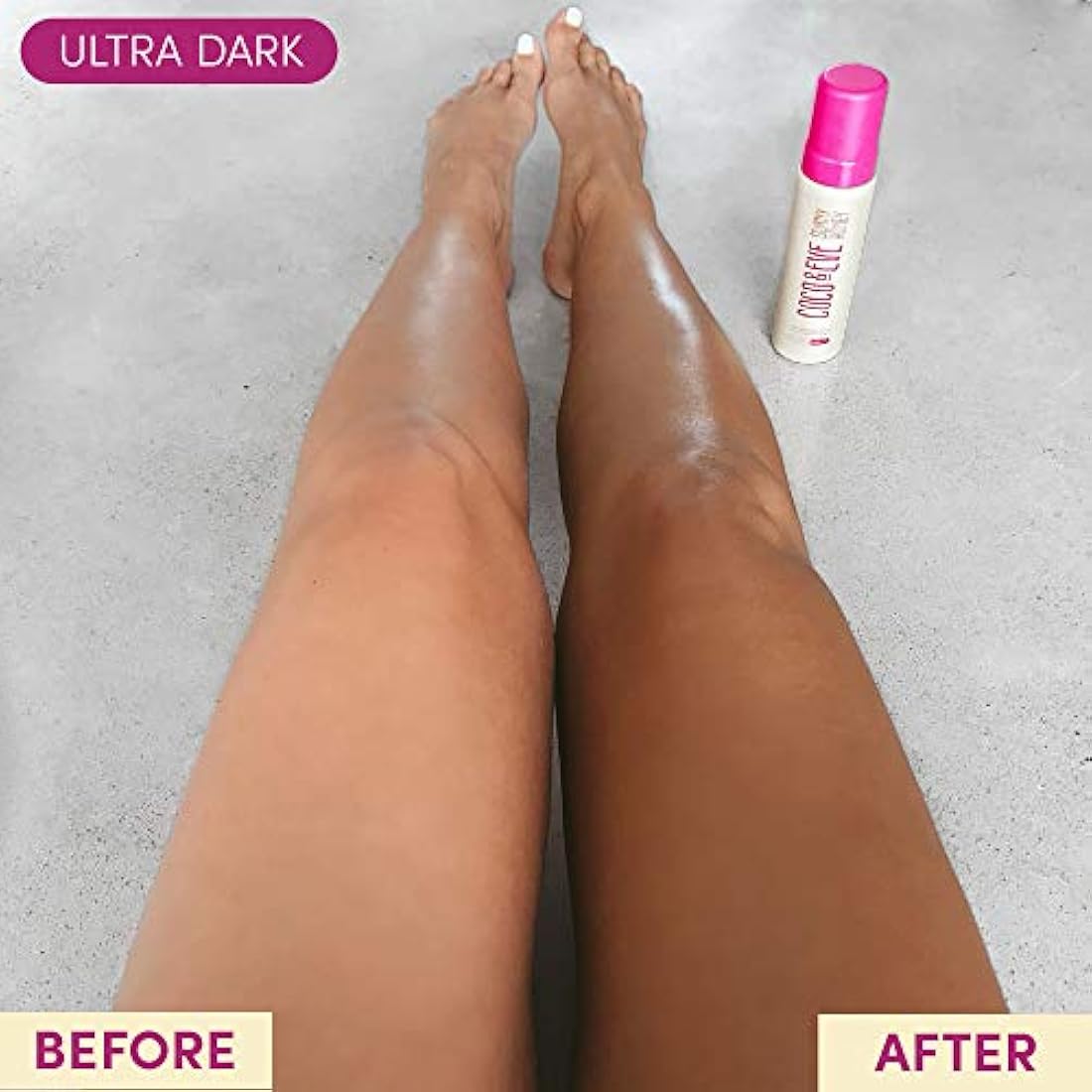 Coco & Eve Sunny Honey Bali Bronzing Self Tanner Mousse Set (Ultra Dark) - All Natural Sunless Tanning Mousse | Instant Self Tanning Lotion with Bronzer with Self Tanning Mitt Applicator (200ml)