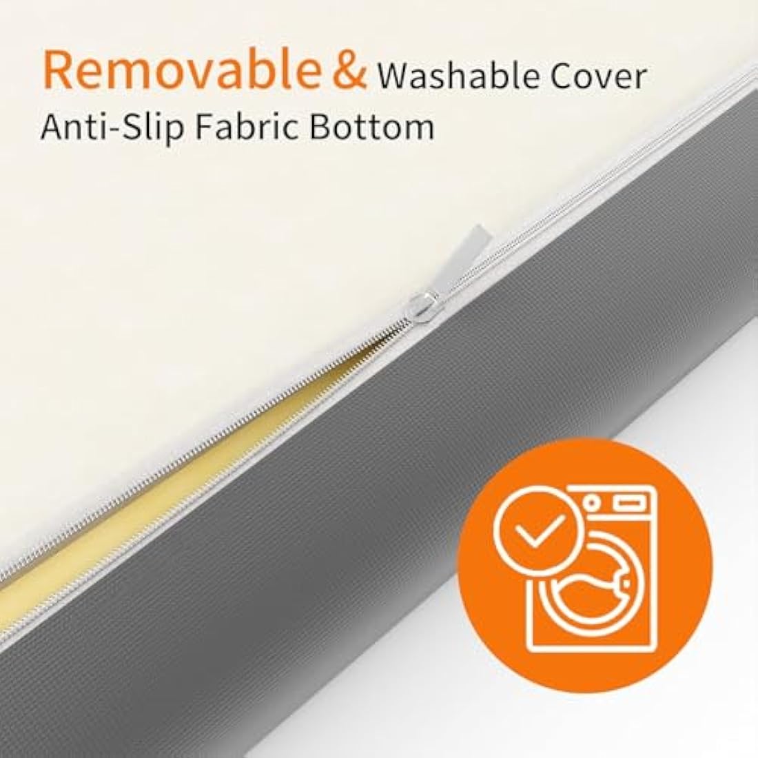 wowttrelax Memory Foam Mattress, 3ft Single Mattress, Medium Firm, Soft Skin-friendly Durable, Breathable Comfort Sleep, Back Pain Support (90x190x20cm)
