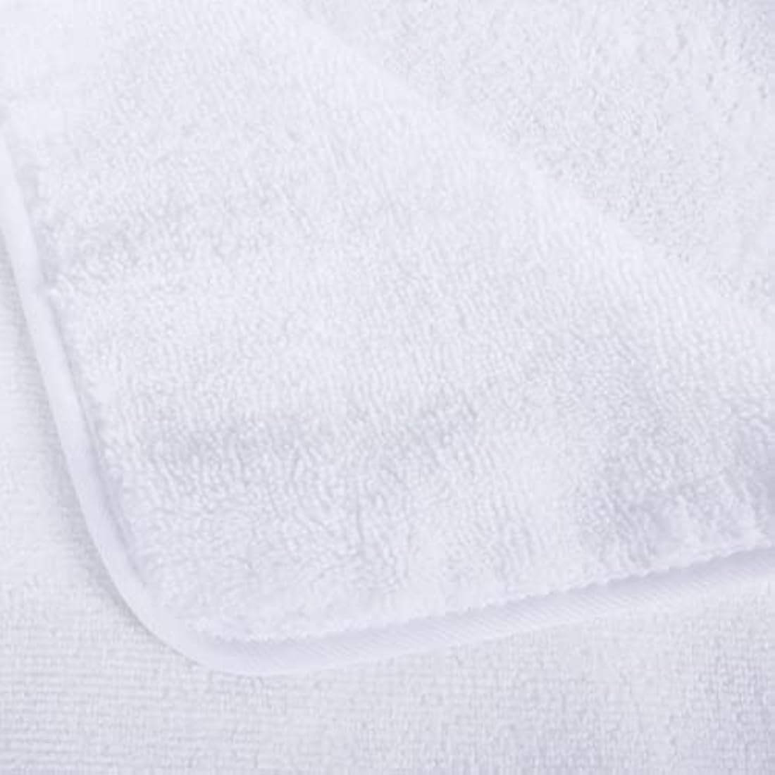 POLYTE Quick Dry Lint Free Microfibre Bath Towel, 76 x 145 cm, Pack of 4 (White)