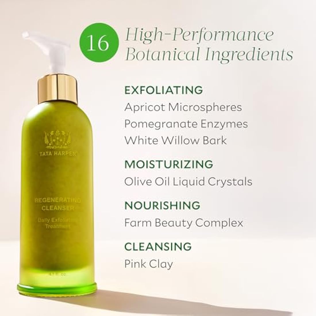 Tata Harper Regenerating Facial Cleanser 4.1 oz (125 ml)