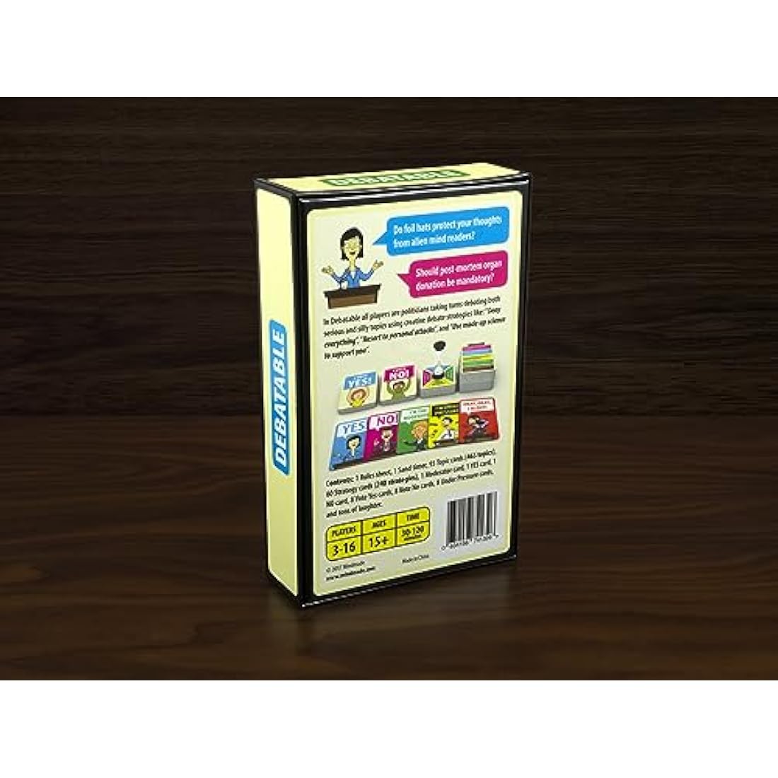 Mindmade Debatable - A hilarious party game for people who love to argue