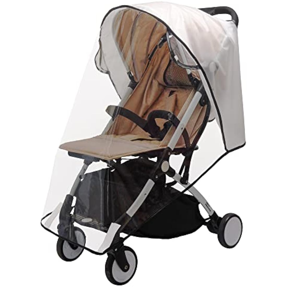 Bemece Universal Rain Cover for Pushchair Stroller Buggy Pram, Baby Travel Weather Shield