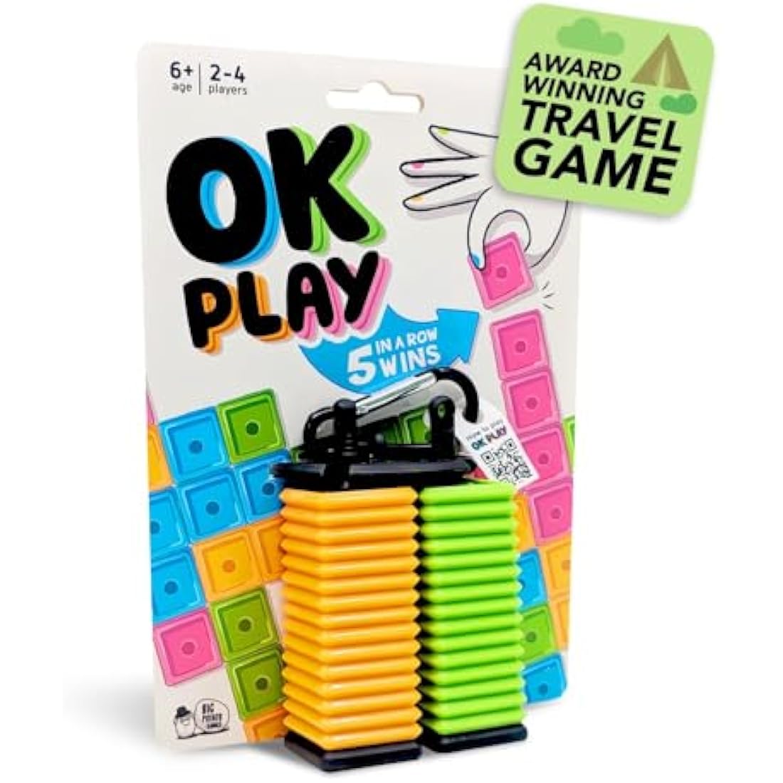 OK Play – Fun, Fast & Strategic Game for Kids & Adults | Perfect Outdoor Travel-Friendly Board Game for 2–4 Players & Garden Parties.