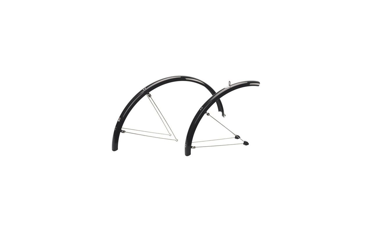 SKS Unisex Chromoplastics Set Mudguard, Black, 55mm 26 UK