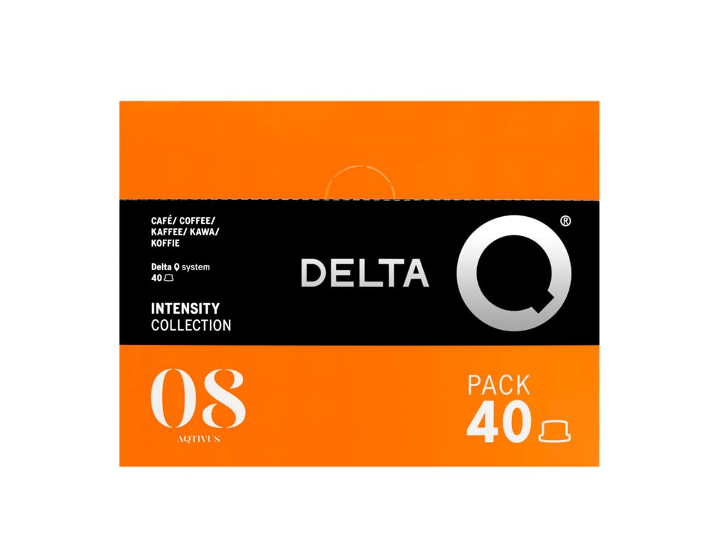 Delta Q Aqtivus Natural Coffee Capsules - 40 Capsules