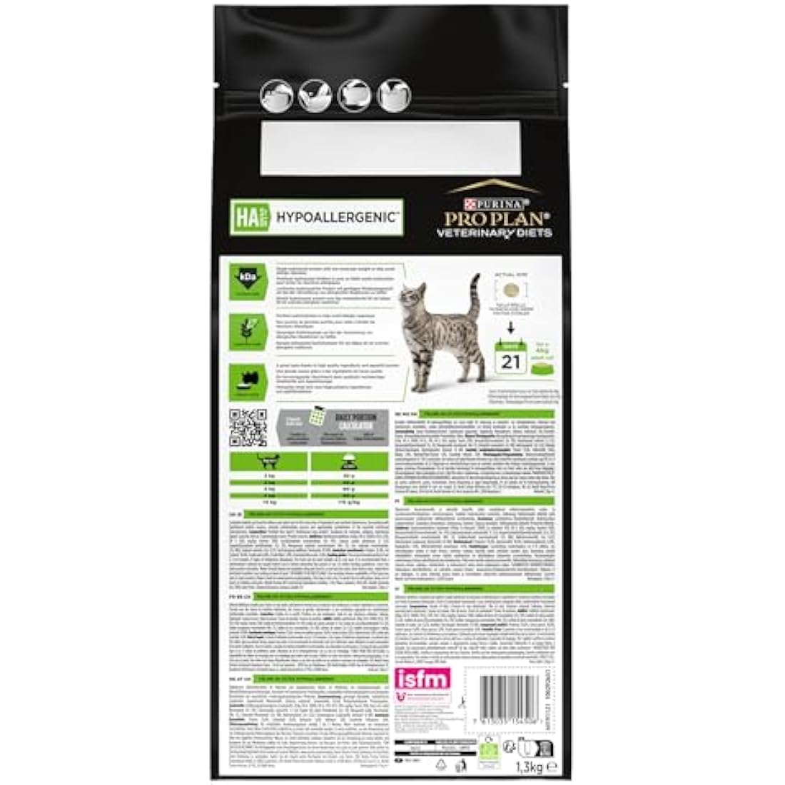 PRO PLAN VETERINARY DIETS HA Hypoallergenic Dry Cat Food 1.3kg