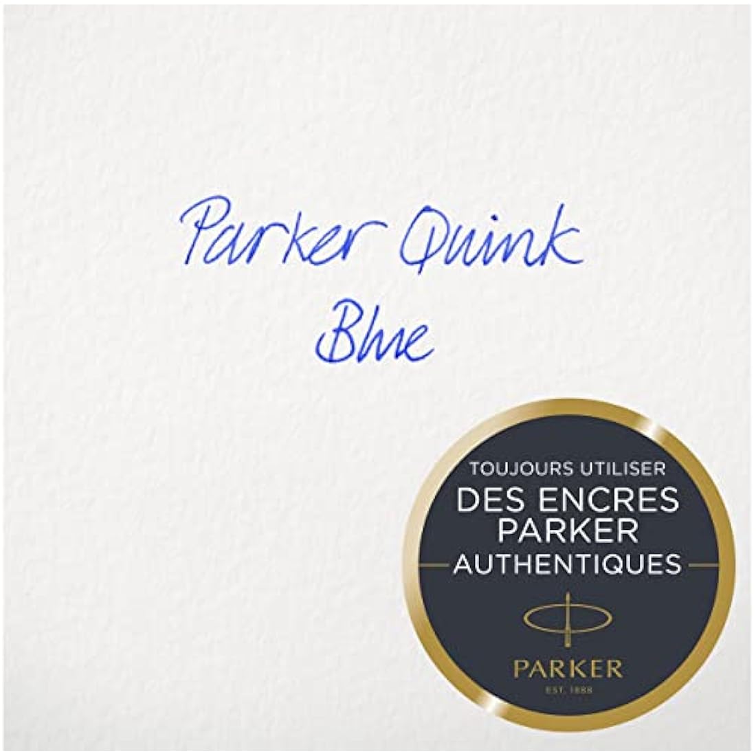 Parker Fountain Pen Ink Bottle | Blue QUINK Ink | 57 ml Fountain Pen Refill