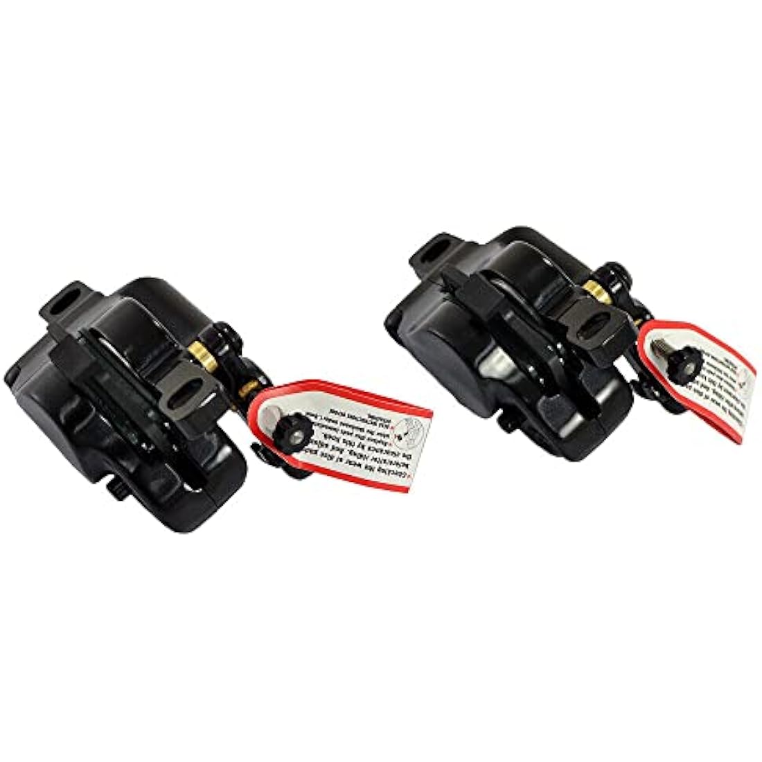 Juin Tech M1 Hydraulic MTB E-Bike Disc Brake Set 160mm with Rotor, Front and Rear, Black, JT1948