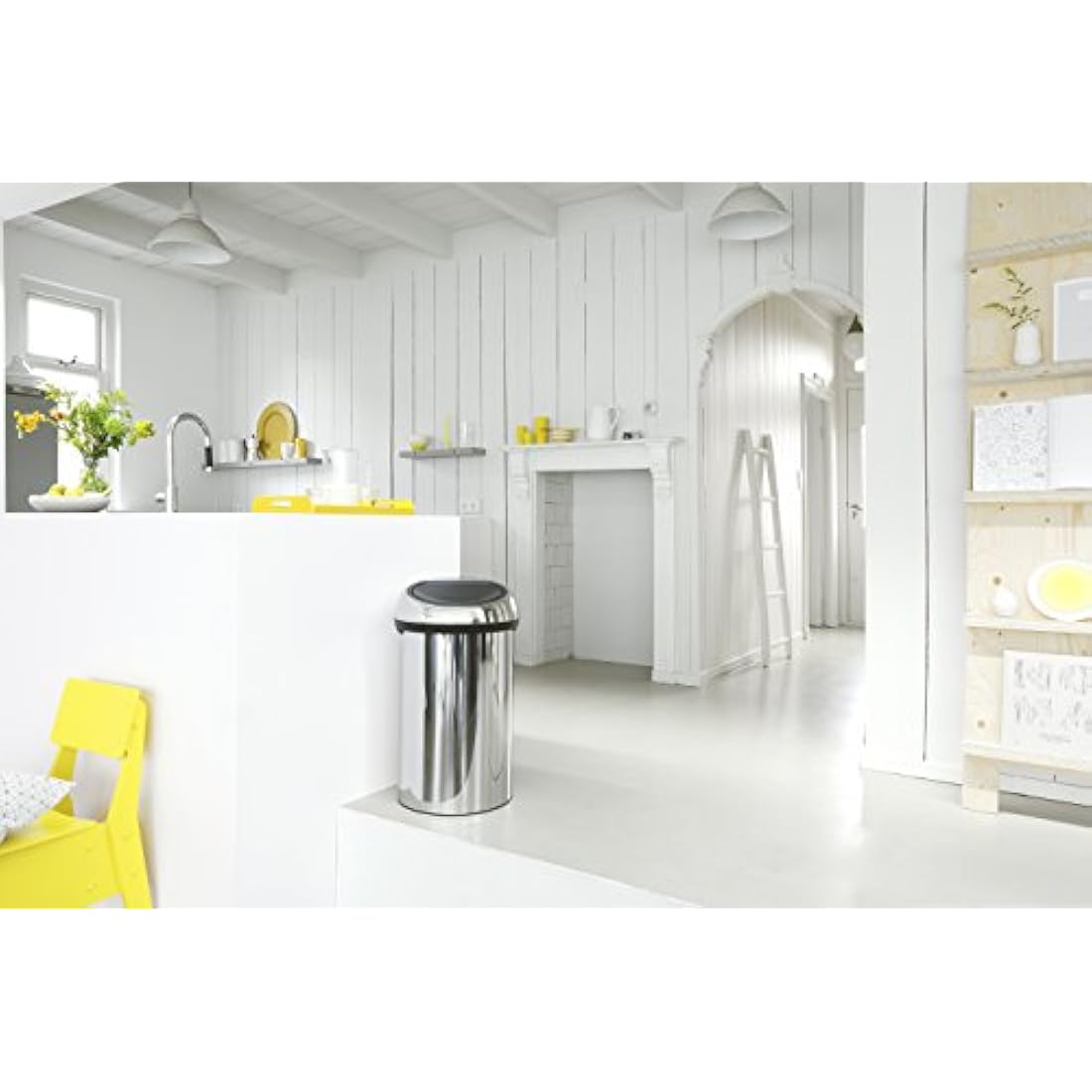 Brabantia Touch Bin Brilliant Steel, 60 L