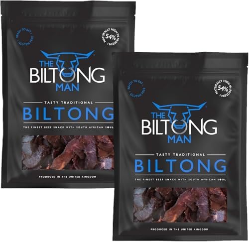 The Biltong Man | Tasty Traditional Lean Beef Biltong | (800g)