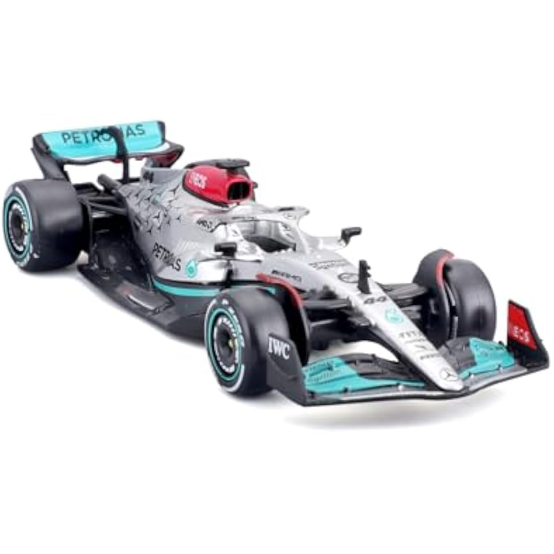 Bburago Formula 1 MB W13 E PERFORMANCE F1 (2022) HAMILTON 1:43 Scale Die-Cast Collectible Race Car