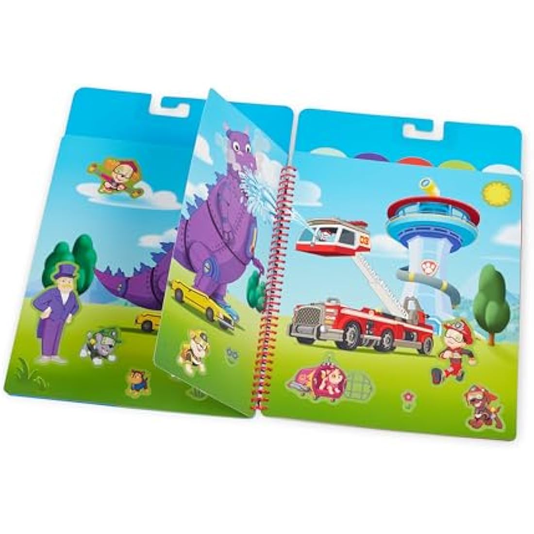 Melissa & Doug PAW Patrol Reusable Stickers Ultimate Rescue | Activity Pad | Sticker Book | 3+ | Gift for Boy or Girl