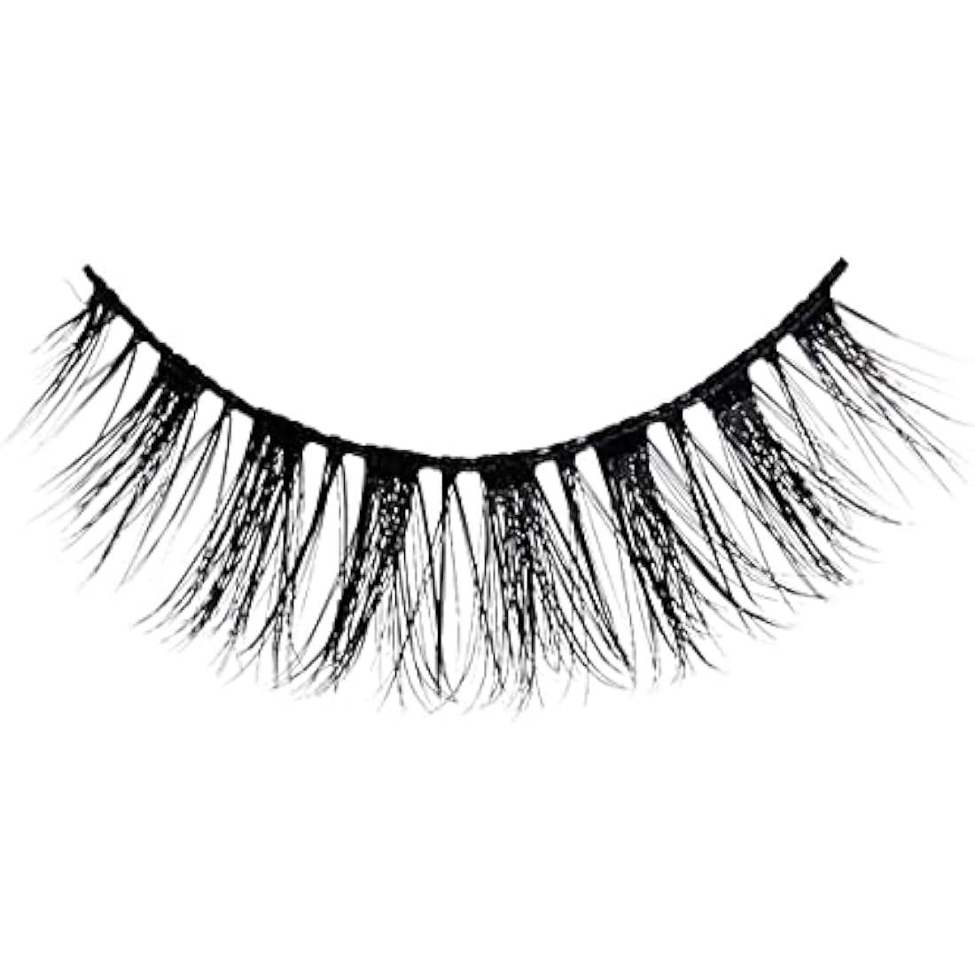 KISS Lash Couture Faux Mink Collection Double Pack of False Lashes, Muse, Ultrafine, Tapered, Synthetic Fake Lashes includes Lash Glue