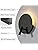 DAWALIGHT Wall Mounted Reading Lamp Black, Indoor Wall Lights with 2 Switches, 6W LED Wall Washer Light with 3W LED Reading Wall Lamp for Bedroom Hotel Bar Coffee Shop Office