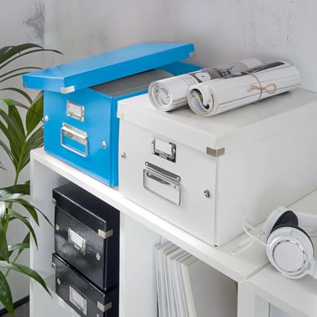 Leitz Storage Box, Blue, Click and Store Range, 60420036