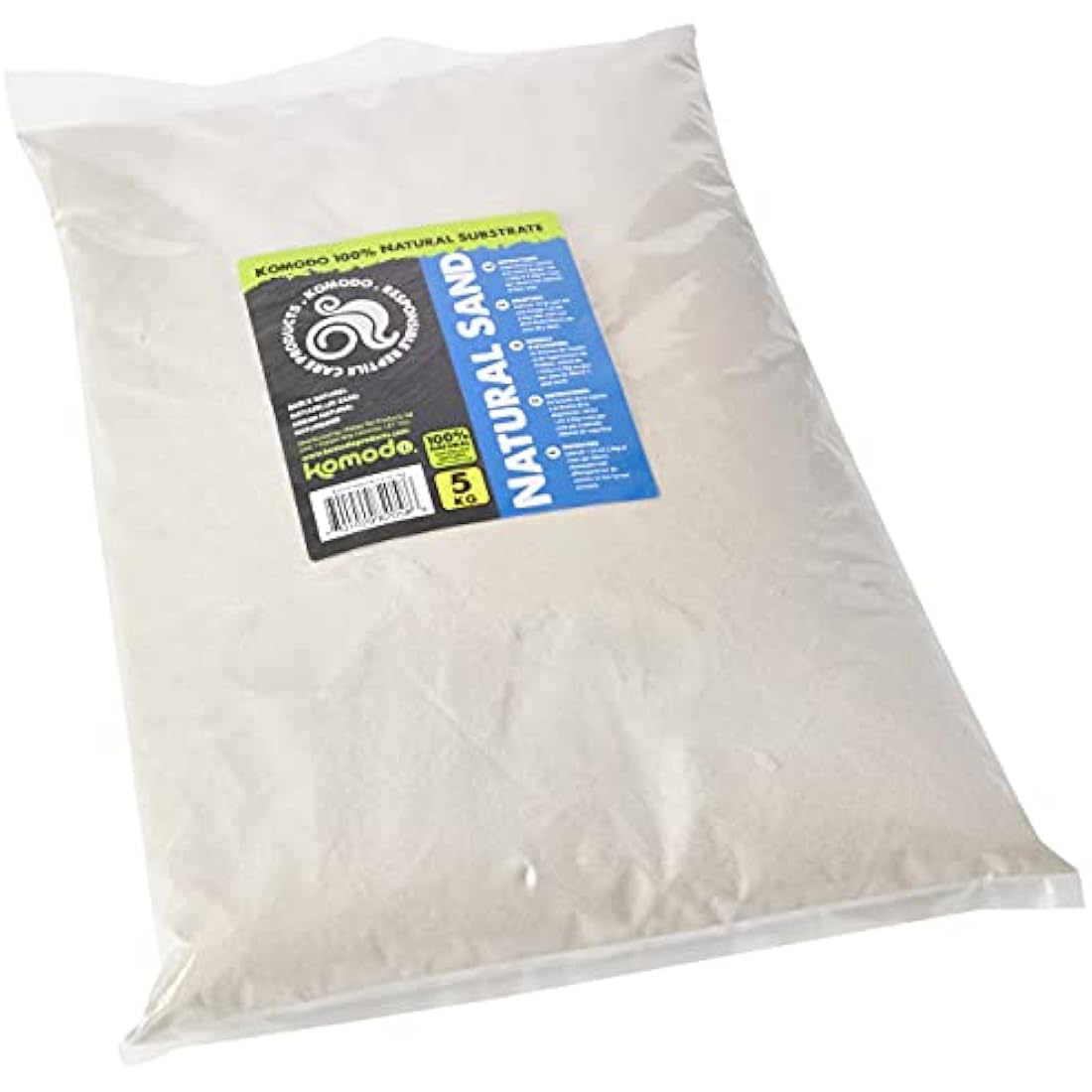 Komodo Natural Sand, Natural Substrates, Reptile friendly sand, Natural Sand, Suitable for all reptiles