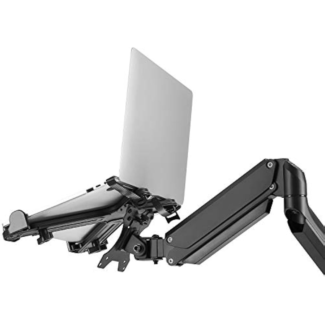 Maclean MC-836 Mount Stand Workstation Support Bracket Holder The Laptop Holder Is Designed For Mounting On A Desk Or Wall Bracket With VESA 75x75 100x100 Standard