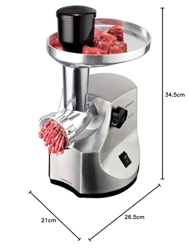Kenwood MG510 Meat Grinder, 1600 W, Silver
