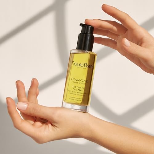 Natura Bissé Diamond Well-Living Dry Oil De-Stress, Soothing Dry Body Oil, Relaxes, Hydrates & Smooths, 3.5 Oz