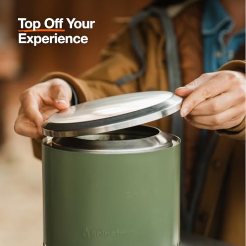 Solo Stove Mesa Accessory Pack XL | Incl. 4 Stainless Steel Mini Sticks + Stick rests, Pellet Scoop, Mesa XL Lid, Carry Case, Accessories for Outdoor