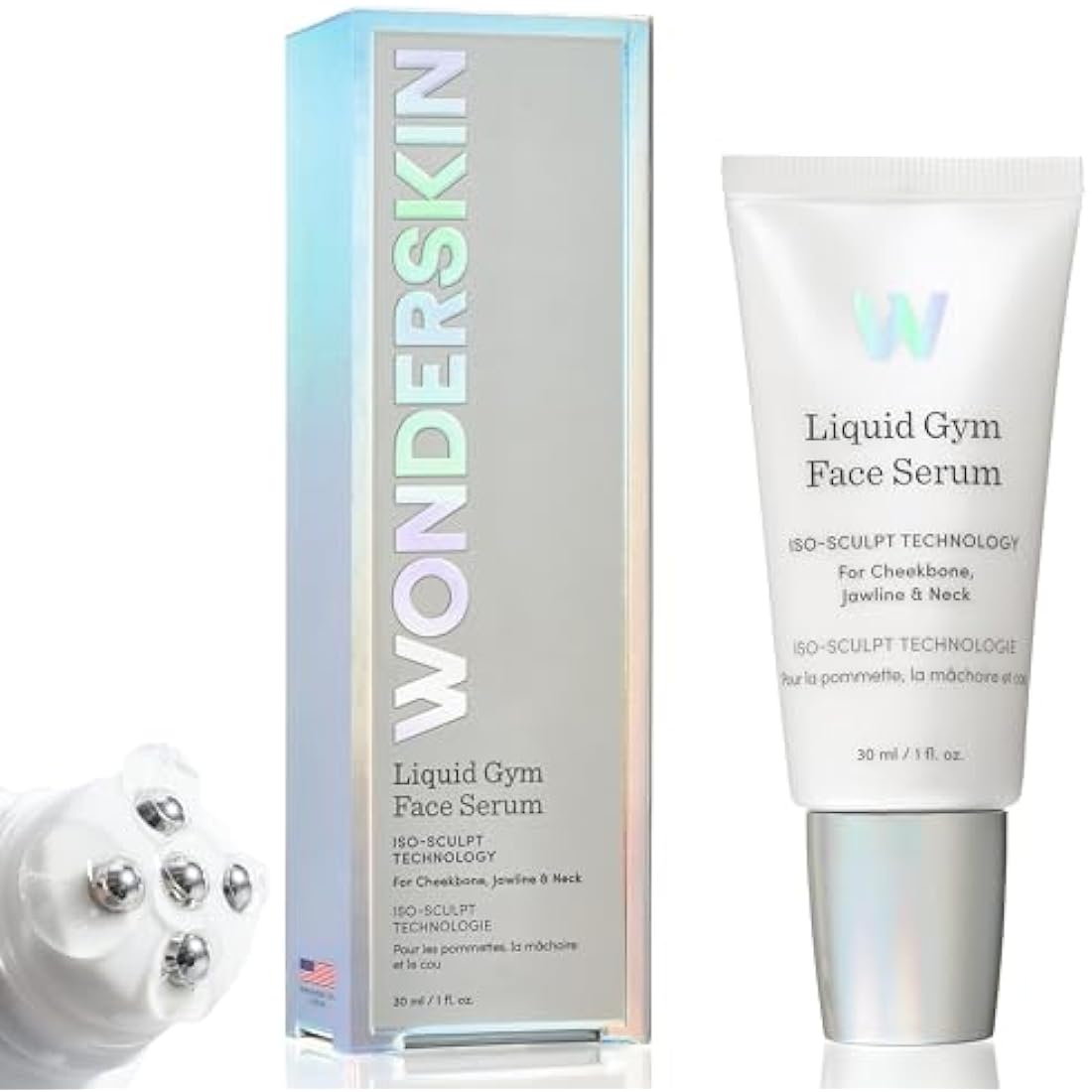 Wonderskin Liquid Gym Face Serum, Hyaluronic Acid Serum For Face, Hydrating, Glowing and Anti Aging Facial Skin Care Product
