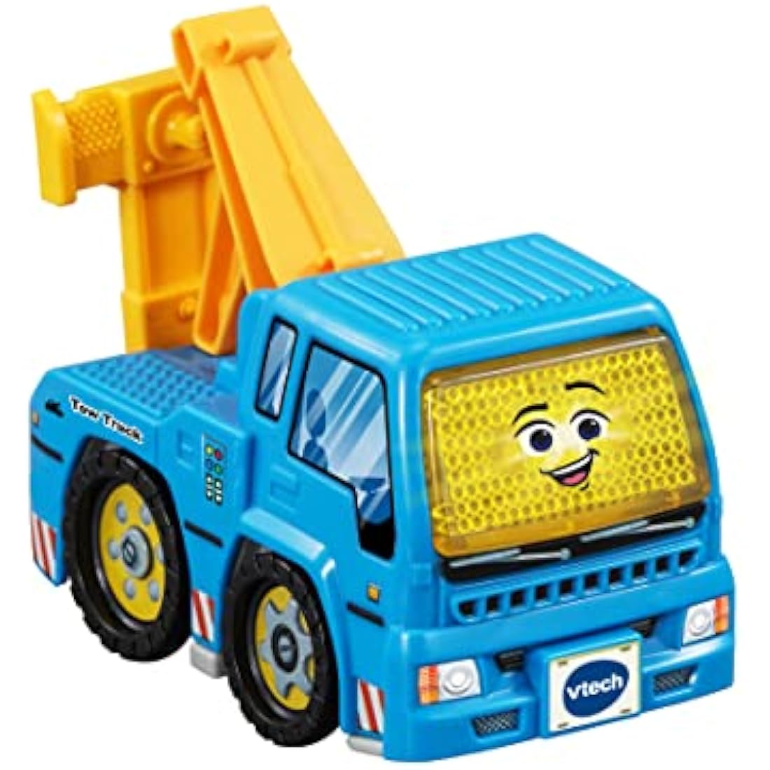 VTech Toot-Toot Drivers Tow Truck, Toy Car for 1 Year Old, Pretend Play Vehicle with Lights & Sounds, Interactive Toddlers Toy 12 Months, 2, 3, 4 +, English Version