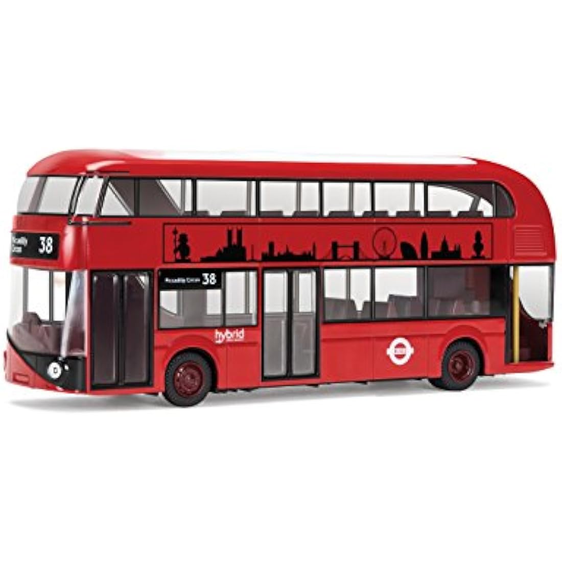 Corgi GS89202 Best of British New Routemaster For London Model, Red,13.4 x 17.2 x 6.2 cm; 244.5 Grams