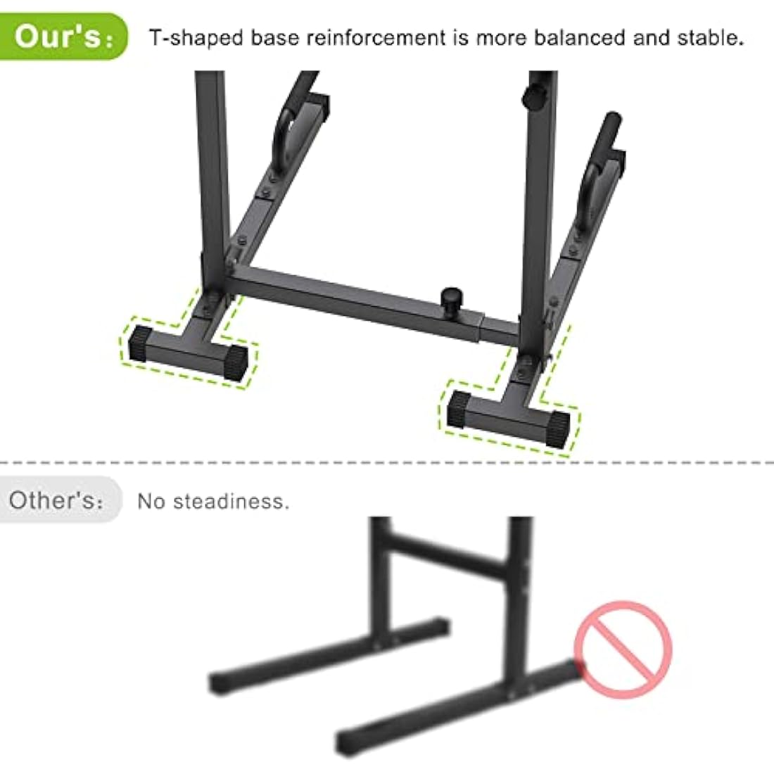 SELEWARE Heavy Duty Dip Bar
