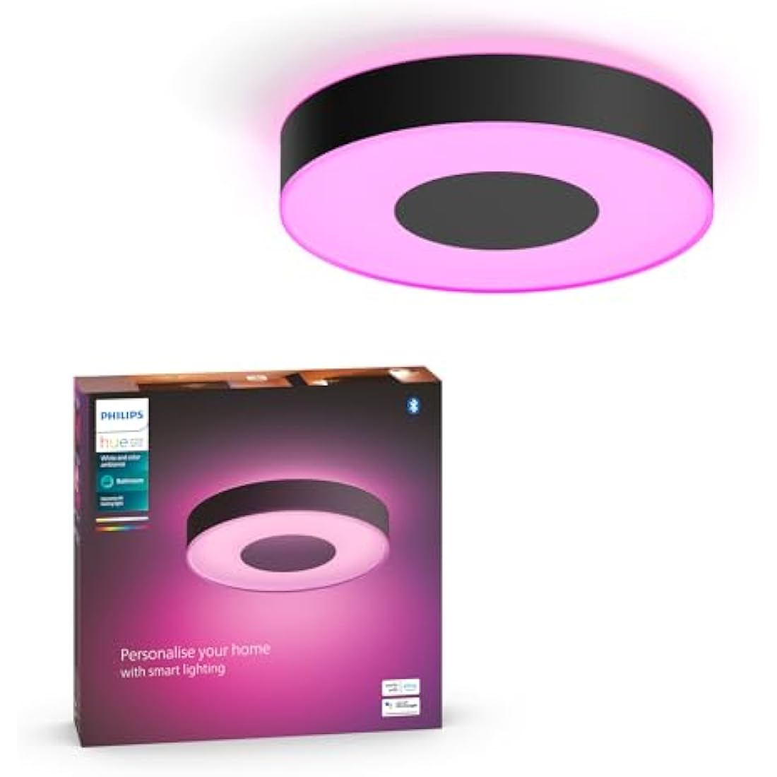 Xamento M Hue Ceiling lamp Black